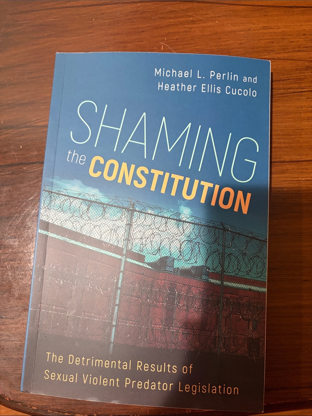 Shaming the Constitution - Blue Paperback by